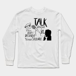 Talk About It Long Sleeve T-Shirt